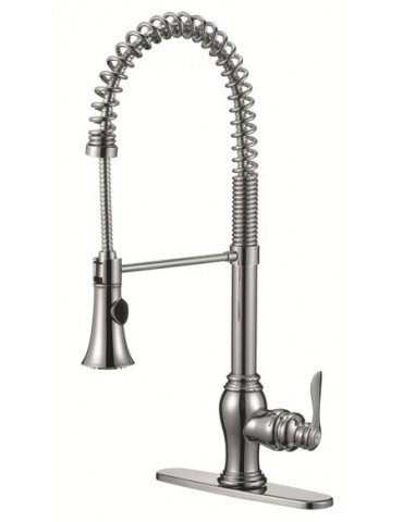 Odall, chrome finish kitchen faucet