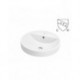 Barbade 18.5", lavabo en porcelaine