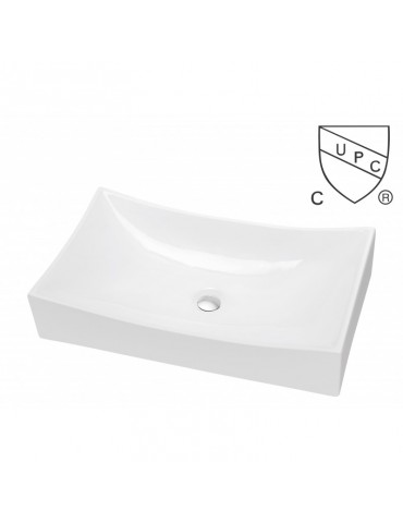 Indra 25.6", Lavabo en Porcelaine