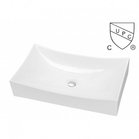 Indra 25.6", Lavabo en Porcelaine