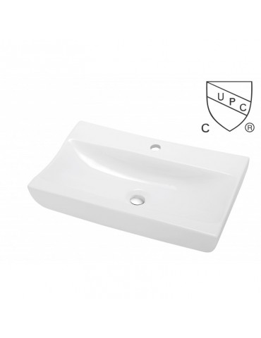 Fidji 25", lavabo en porcelaine