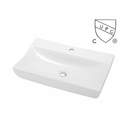 Fidji 25", lavabo en porcelaine