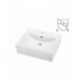 Fidji 20", Lavabo en porcelaine