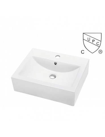 Fidji 20", Lavabo en porcelaine