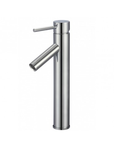 Kami, Polished chrome basin faucet