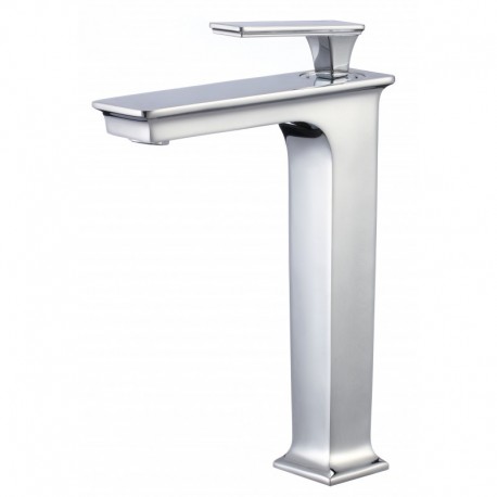 Ahti, Polished chrome basin faucet