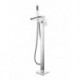 Hermes, Robinet sur pied pour baignoires chrome poli