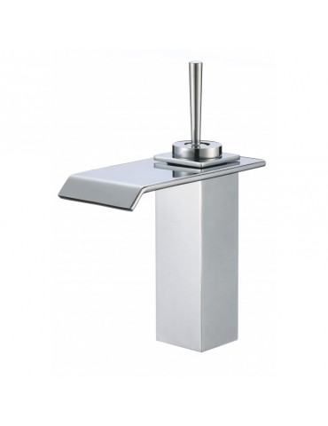 Osmi, Polished chrome basin faucet