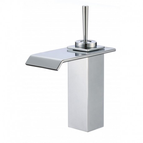 Osmi, Polished chrome basin faucet