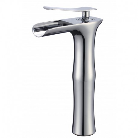 Juma, Polished chrome basin faucet