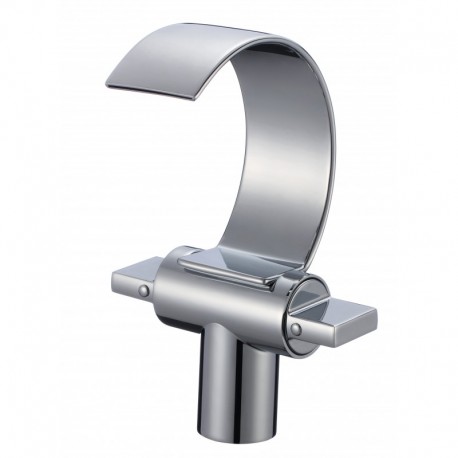 Käyrä, Polished chrome basin faucet