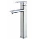 Ares, Polished chrome basin faucet