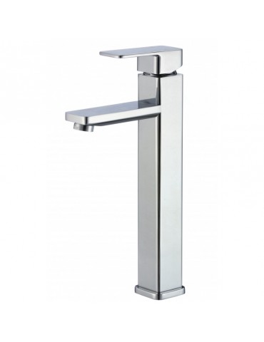 Ares, Polished chrome basin faucet