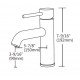 Kami, Polished chrome basin faucet