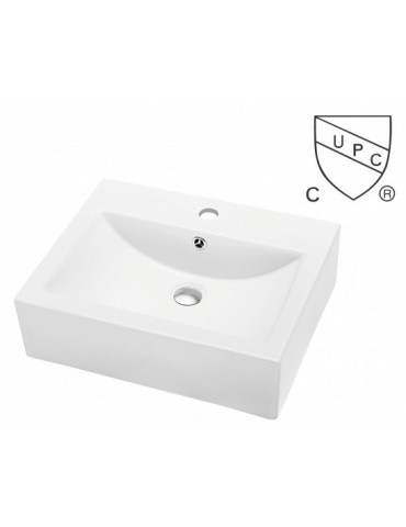 Fidji 20.5", Lavabo en porcelaine