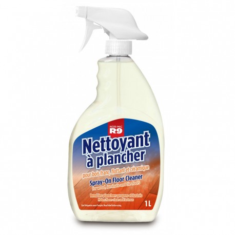 Spray-on floor cleaner