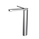 Miggue, polished chrome wash basin faucet