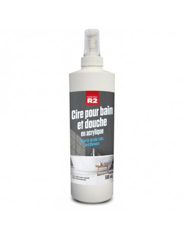 Cire pour bain et douche en acrylic