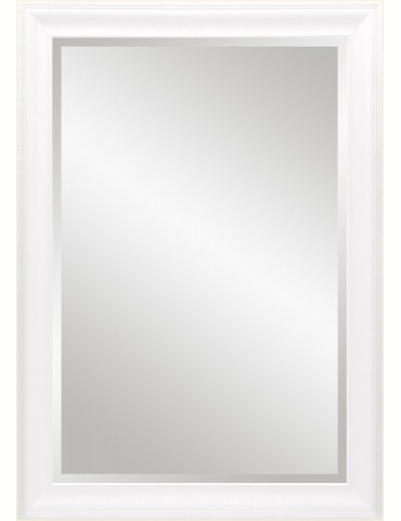 Miroir rectangulaire blanc