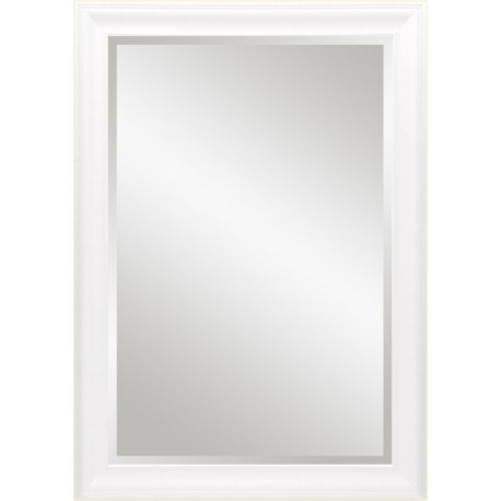 White rectangular mirror