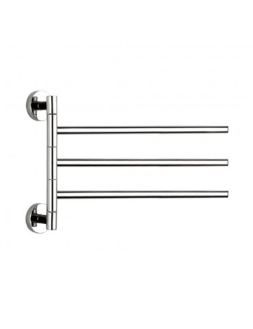 Two-arm Movable Towel Rack