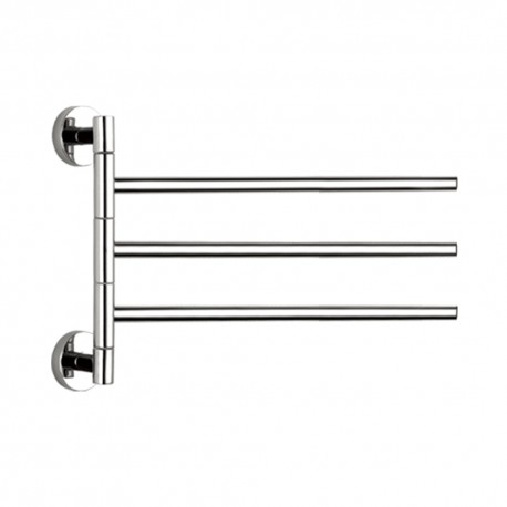 Two-arm Movable Towel Rack