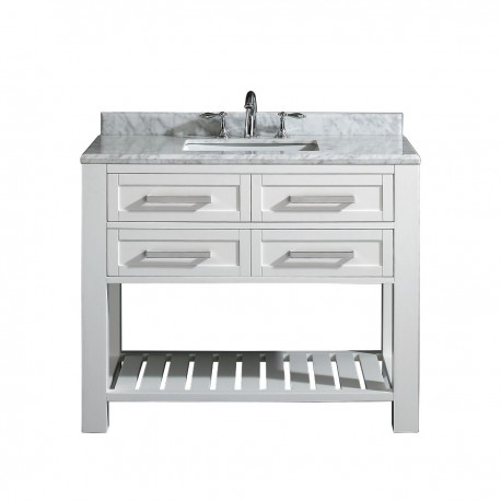 Single basin vanity. 42"