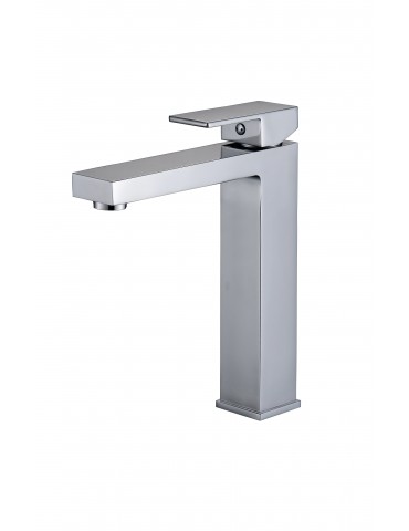 Ares, Polished chrome basin faucet