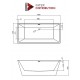 Roman, Freestanding Bath 59"