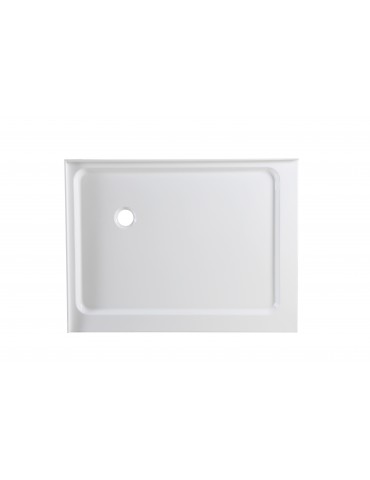 Amos shower tray 48×36”, Drain at 12×12”, left corner