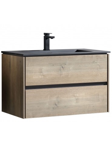 Bali 35.5 '' Mo Oak, Floating vanity