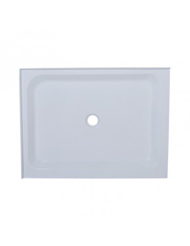 Apollon 48*36" Left, shower tray drain in the middle