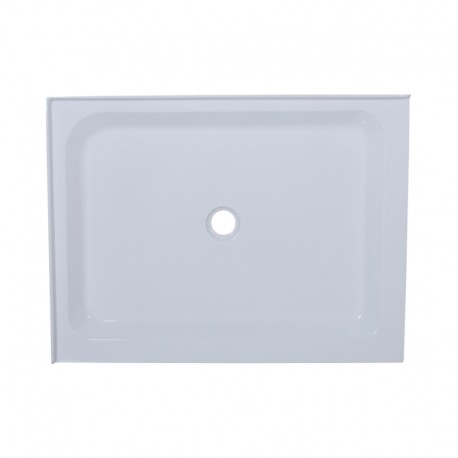 Apollon 48*36" Left, shower tray drain in the middle