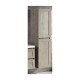 Kiev, grey elm, melamine side cabinet