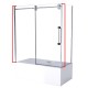 Apollon- shower door 48"