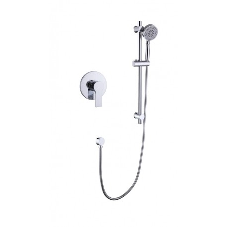 Kami, Robinet de douche sur rail chrome poli