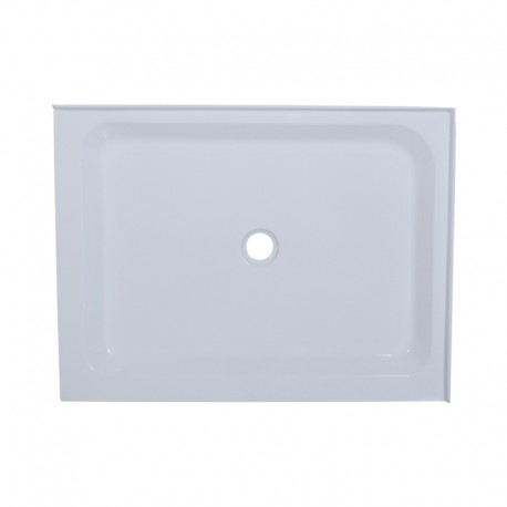 Leda 40*32" right, shower base drain in the middle