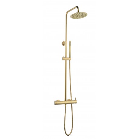 Kami, polished gold shower faucet