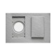 Brutus grey 48*36" , SMC shower base