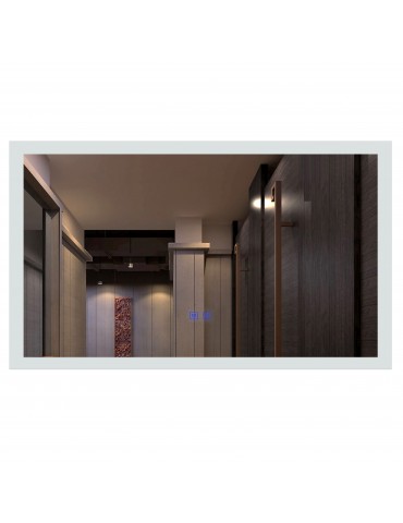 Biela 48 × 28", LED Rectangular Mirror