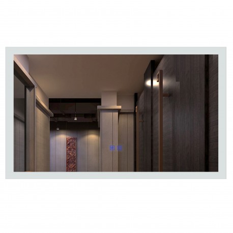 Biela 48 × 28", LED Rectangular Mirror