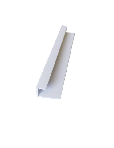 Moulure de finition blanche 10mm