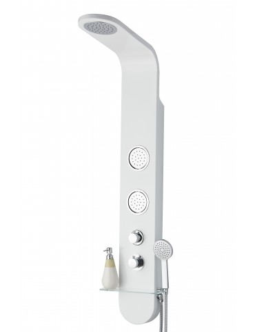 Valko, Matte white shower column