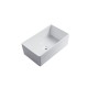 Balios, 30" Glossy White Porcelain Sink