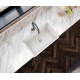 Balios, 30" Glossy White Porcelain Sink