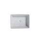 Balios, 24" Glossy White Porcelain Sink