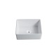 Balios, 24" Glossy White Porcelain Sink