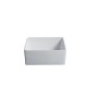 Balios, 24" Glossy White Porcelain Sink