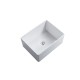 Balios, 24" Glossy White Porcelain Sink