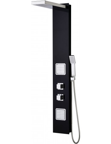 Yari, Black and chrome shower column